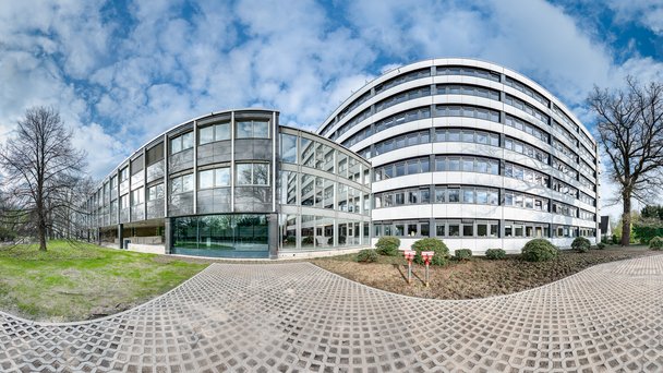 Amts- und Landgericht Lübeck Außenansicht nach Sanierung. 