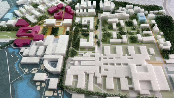 Campus Lübeck Siegermodell von CITYFÖRSTER architecture + urbanism.
