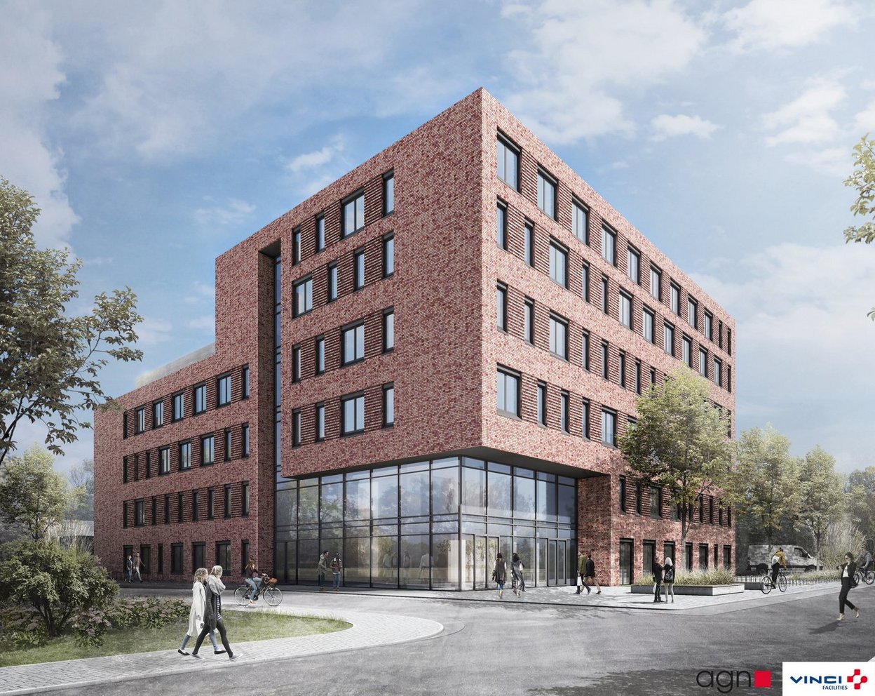 Visualisierung Agrar- und Ernährungswissenschaftliche Fakultät, CAU. Copyright: VINCI Facilities Solutions GmbH