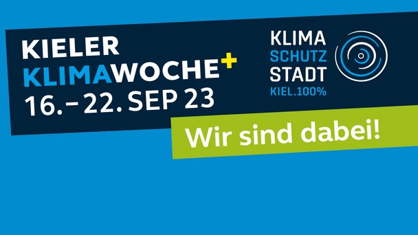 Logo und Visualierung der Kieler Klimawoche