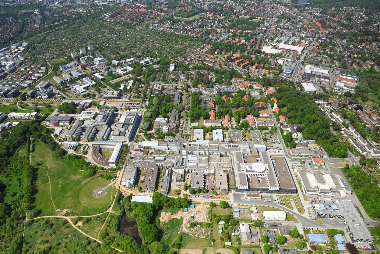 Luftbild Campus Lübeck. 