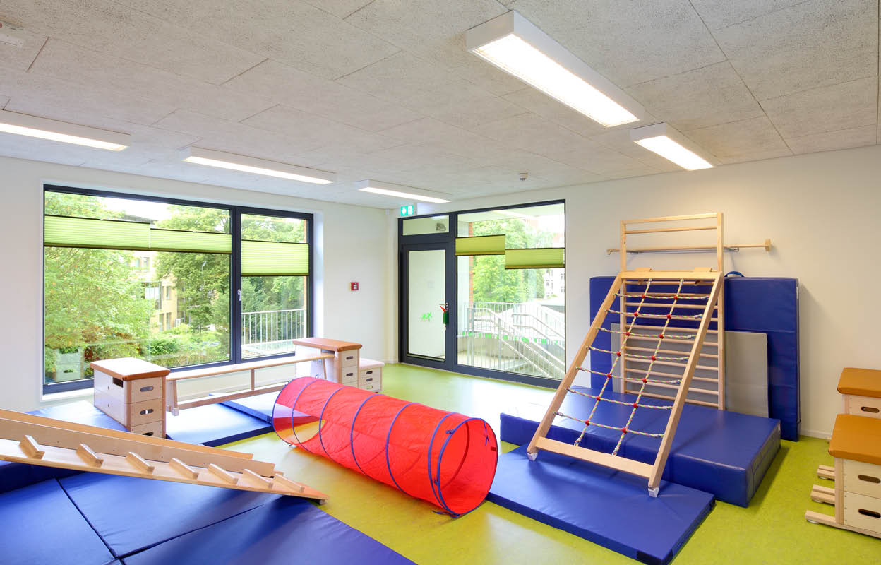 Neubau der Kindertagesstätte im UKSH in Kiel.